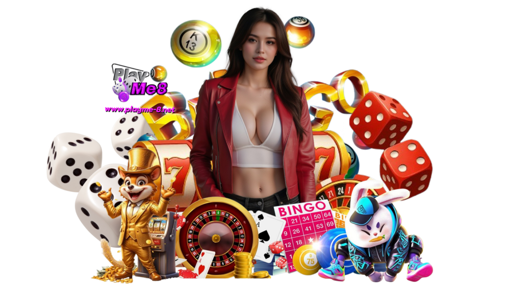 playme8 รวมเกมสล็อตแจกค่าคอมมิชชั่นคืนเพียบ แจ็คพอตสูงขึ้น
